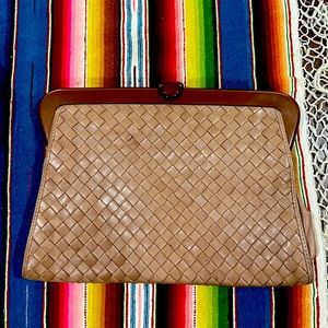 Bottega Veneta leather handbag